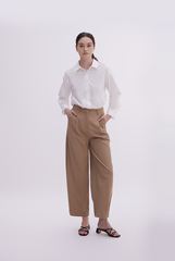 Tyra Long Pants in Coffee