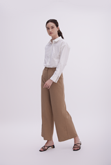 Tyra Long Pants in Coffee