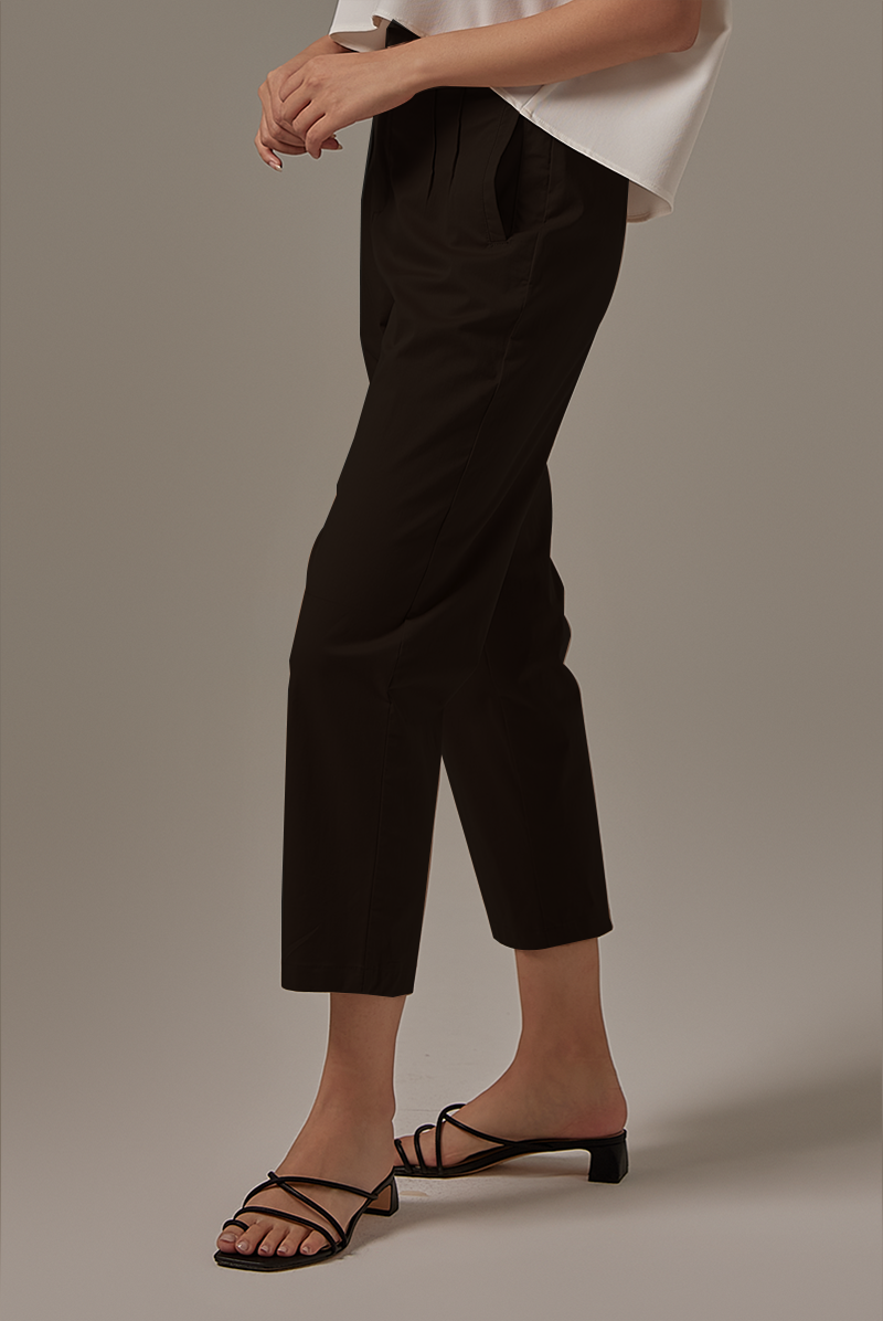 Leyla Tailored Pants in Black