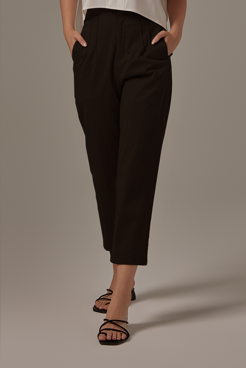 Leyla Tailored Pants in Black
