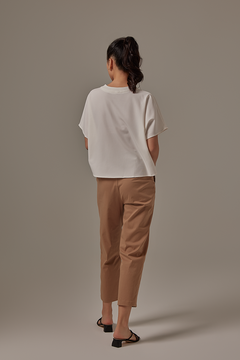 Leyla Tailored Pants in Truffle