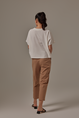 Leyla Tailored Pants in Truffle