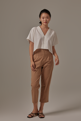 Leyla Tailored Pants in Truffle