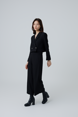 Daphne Wide Leg Pants in Black