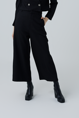 Daphne Wide Leg Pants in Black