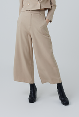 Daphne Wide Leg Pants in Khaki
