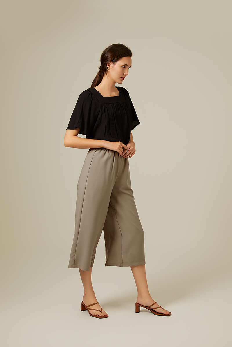 Ursula Straight Leg Pants in Clay