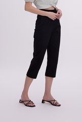Coreen High Waisted Pants in Black