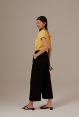 Solmi Wide Leg Pants in Black