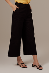 Solmi Wide Leg Pants in Black