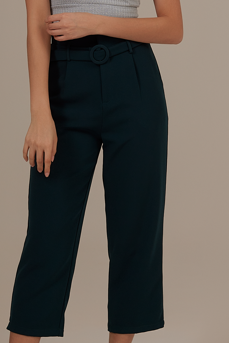 Hermoine Tapered Pants in Pine