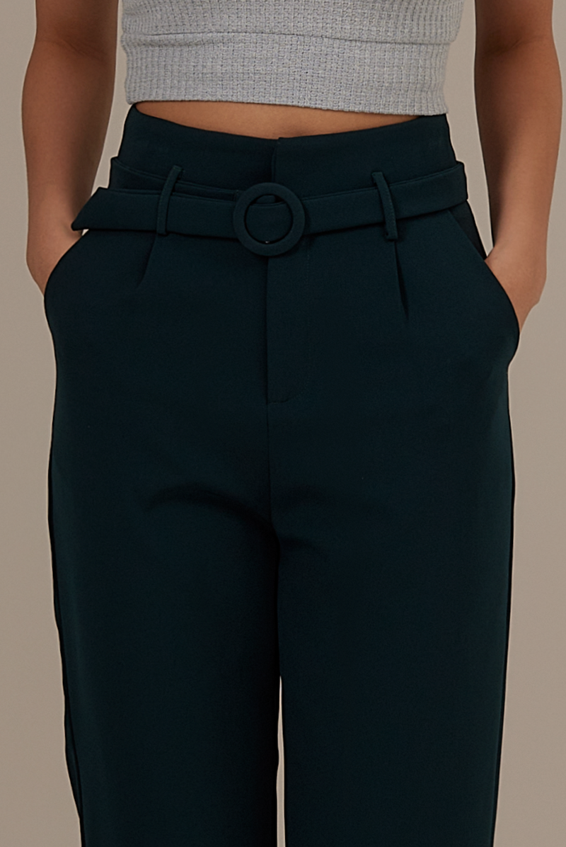 Hermoine Tapered Pants in Pine