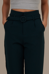 Hermoine Tapered Pants in Pine
