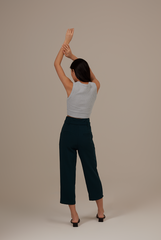 Hermoine Tapered Pants in Pine