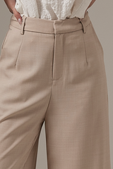 Skylar Ankle Length Culottes in Beige