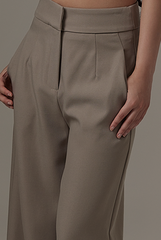 Lesha High Waist Pants in Clay