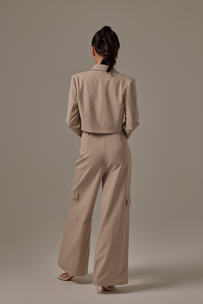 Bernette Cargo Pants in Clay