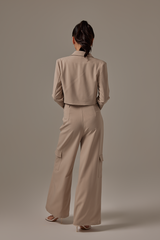 Bernette Cargo Pants in Clay