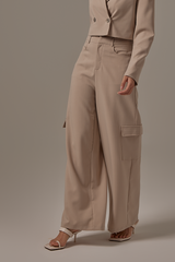 Bernette Cargo Pants in Clay