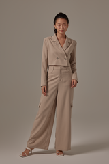 Bernette Cargo Pants in Clay