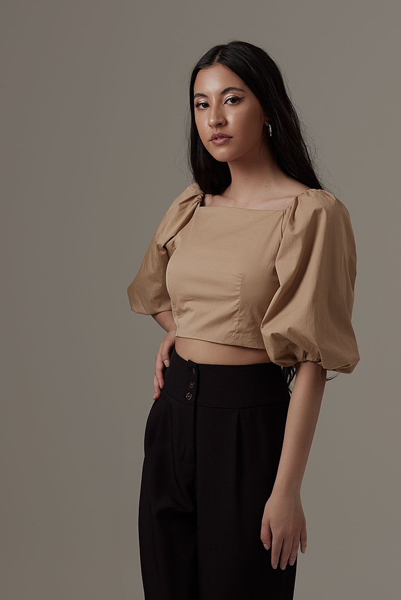 Jerlene Button Down Pants in Black