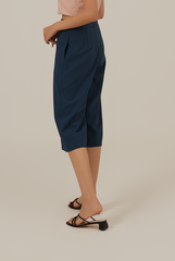Shaney Wide Leg Culottes in Teal