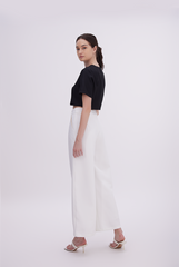 Jada Wide Leg Pants in White