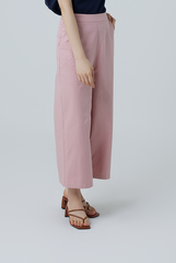 Buffy Wide Leg Culottes in Blush