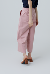 Buffy Wide Leg Culottes in Blush