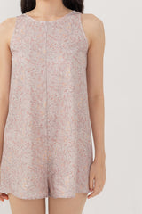 Marlyn Lounge Romper in Clay