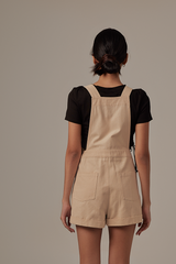 Fazia Utility Romper in Cream