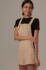Fazia Utility Romper in Cream