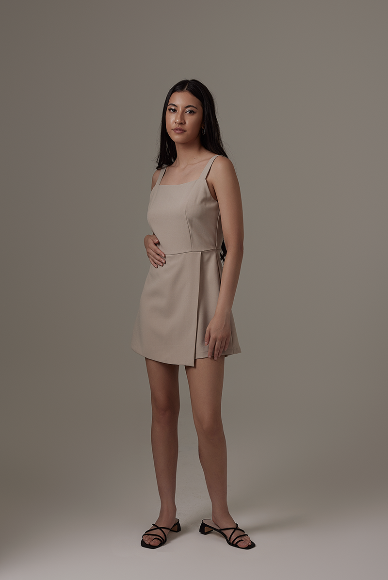 Half romper half dress hot sale