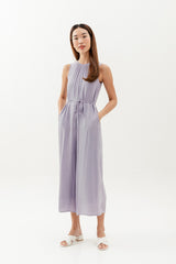 Regan Ribbon Jumpsuit in Yam