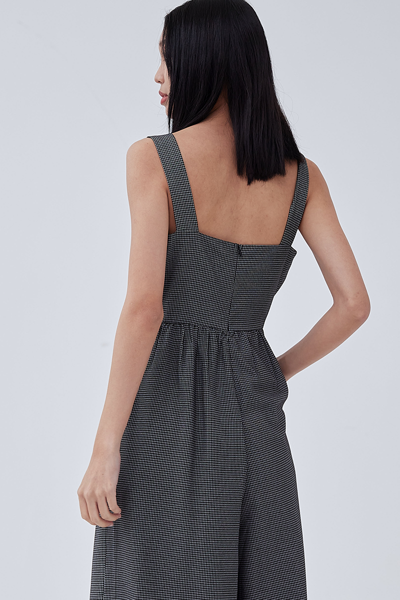 Trina Relaxed Jumpsuit in Black