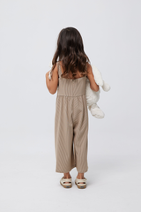 KIDS Trina Relaxed Jumpsuit in Caramel