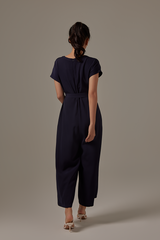 Endra V-Neck Jumpsuit