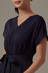 Endra V-Neck Jumpsuit