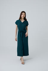 Endra V-Neck Jumpsuit