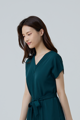 Endra V-Neck Jumpsuit