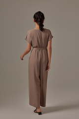 Endra V-Neck Jumpsuit