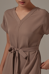 Endra V-Neck Jumpsuit