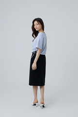Imara Pencil Skirt in Black
