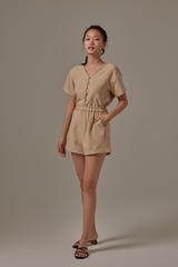 Radian Cuffed Shorts in Khaki
