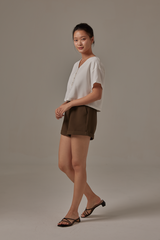 Radian Cuffed Shorts in Olive