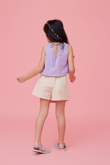 KIDS Wrap Skorts in Sand
