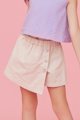 KIDS Wrap Skorts in Sand