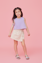 KIDS Wrap Skorts in Sand