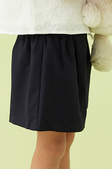 KIDS Jenna Elasticated Shorts in Navy Blue
