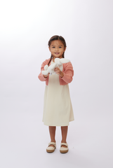 KIDS Dona Classic Cardigan in Pink